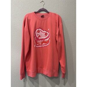 Living Fully Mallory Ervin Sweetie Pie Pullover Sweater Women’s XL